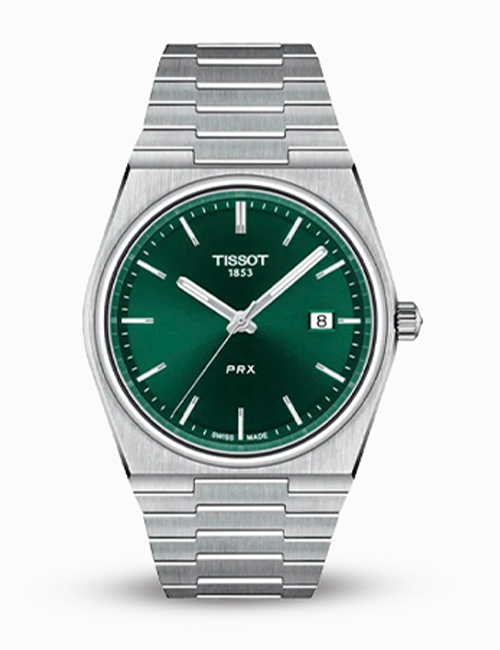 Tissot PRX Green watch