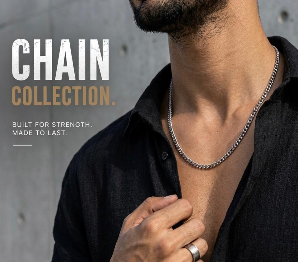 Moevian Men Neck Chain Collection